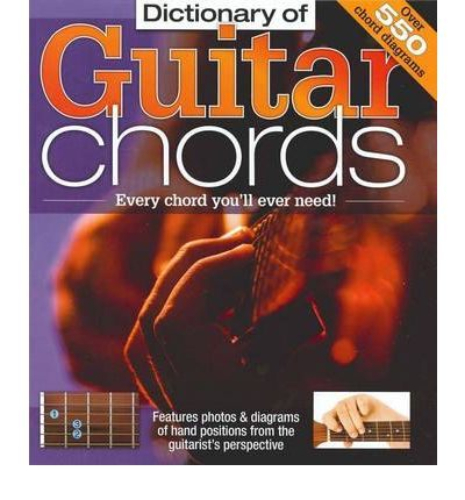 Dictionary of Guitar Chords Over 550 Chord Diagrams